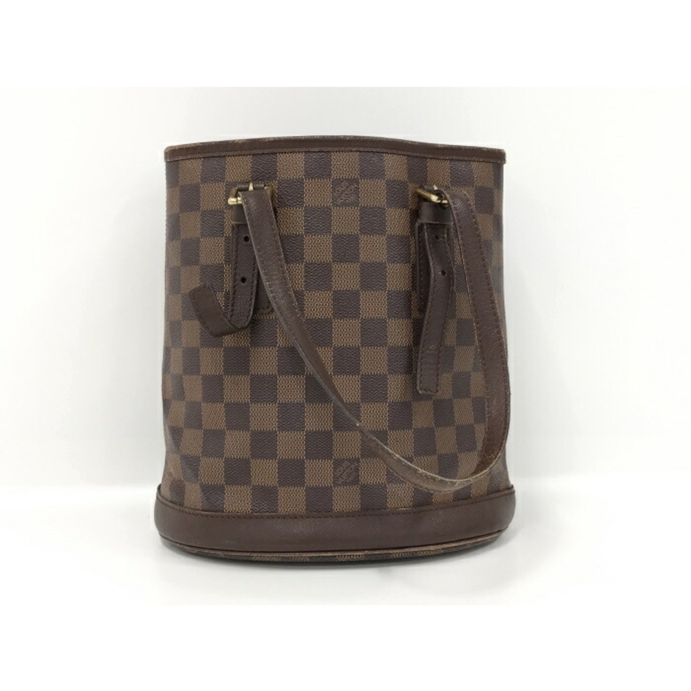 Louis Vuitton Marais Damier Leather Tote Bag Ebene Brown - Picture 2 of 8